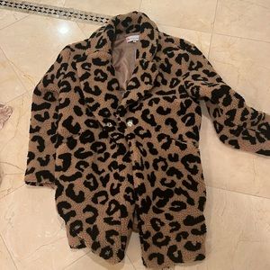 Leopard coat